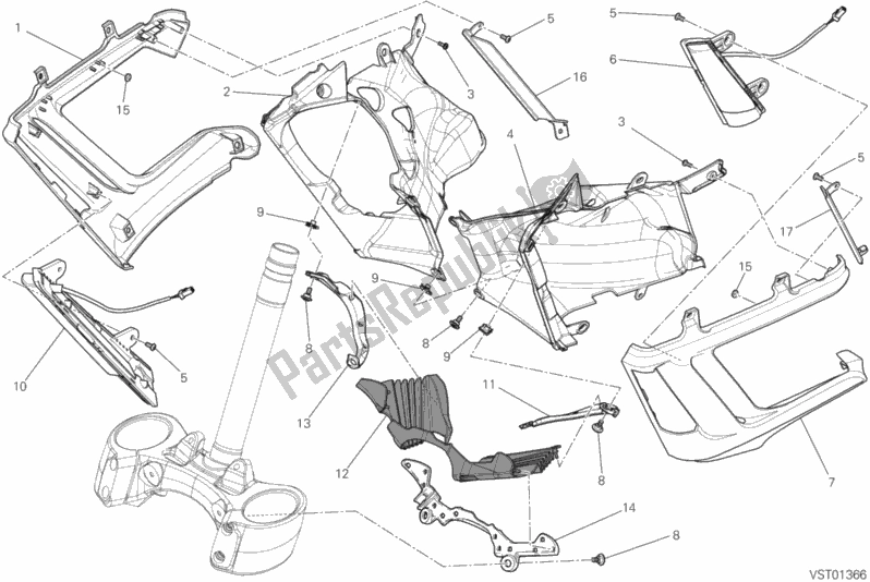 Wszystkie części do Pokrywa, Ch? Odnica Ducati Diavel Carbon FL Thailand 1200 2015